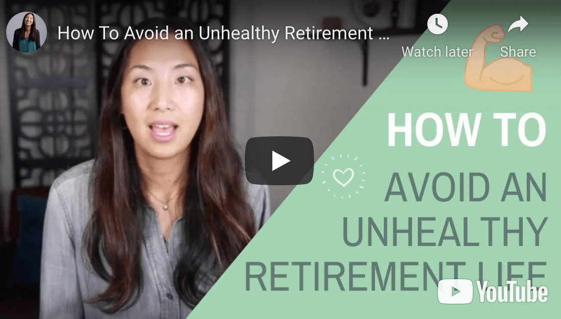 how to avoid an unhealthy retirement life video on youtube