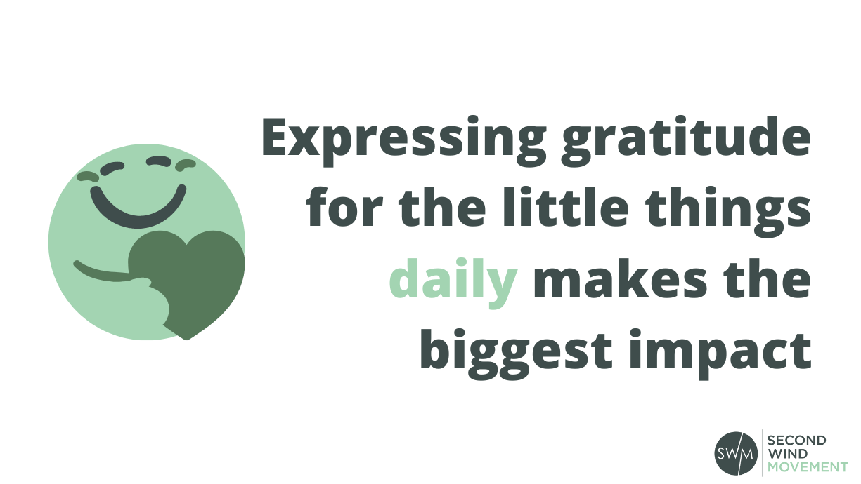 expressing gratitude for the little things daily makes the biggest impact in keeping a marriage strong