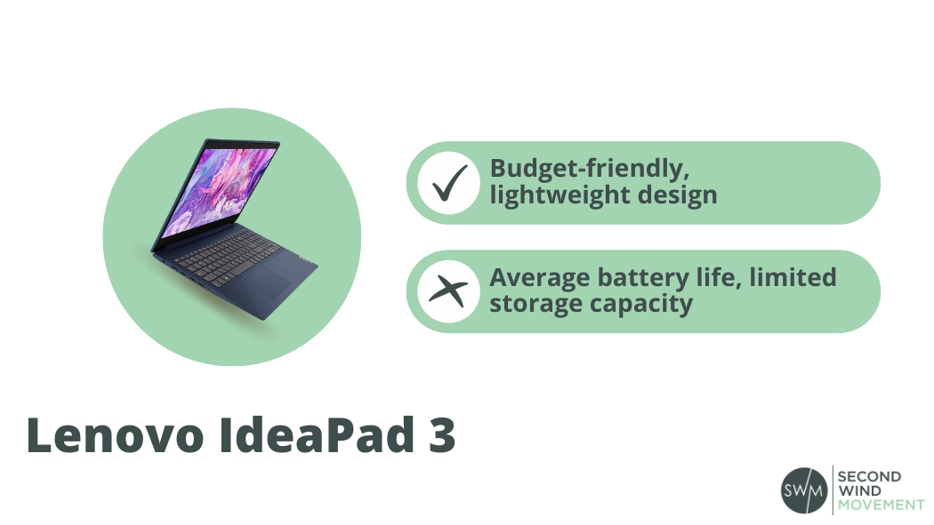 Lenovo IdeaPad 3 laptop pros and cons