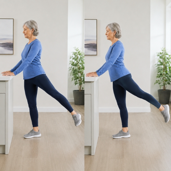. Standing Leg Raises
