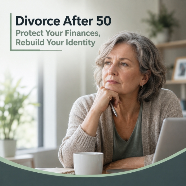 Divorce After 50: Protect Your Finances, Rebuild Your Identity