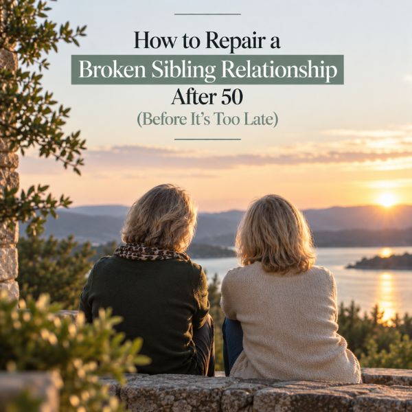 How to Repair a Broken Sibling Relationship After 50